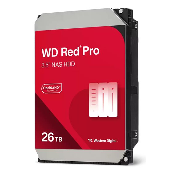 Red Pro WD260KFGX disco duro interno 26 TB 7200 RPM 512 MB 3.5" Serial ATA III