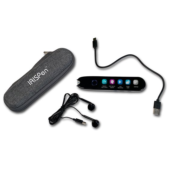 IRISPen Reader 8 Lápiz escáner Negro, Blanco