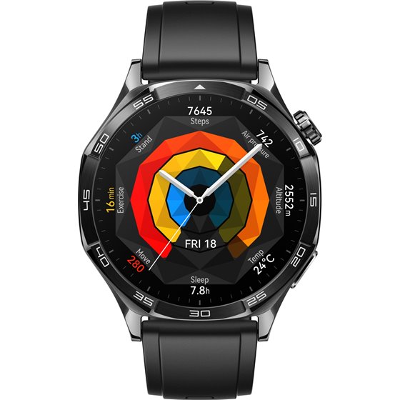 WATCH GT5 46mm 3,63 cm (1.43") AMOLED Digital 466 x 466 Pixeles Negro GPS (satélite)