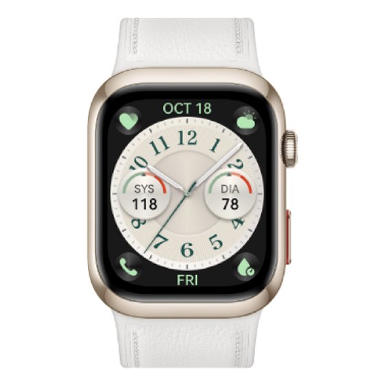 Watch D2 4,62 cm (1.82") AMOLED 48 mm Digital 480 x 408 Pixeles Pantalla táctil Oro