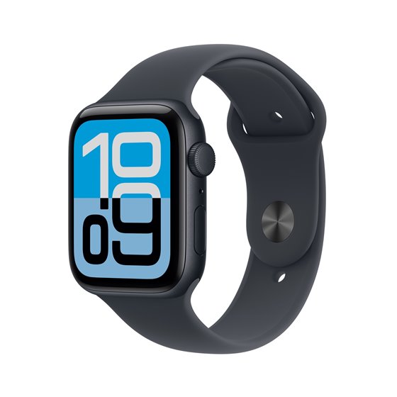 Watch SE (3nd generation) OLED 44 mm Digital 368 x 448 Pixeles Pantalla táctil Negro Wifi GPS (satélite)