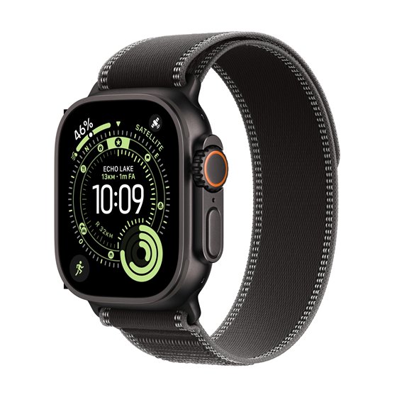 Watch Ultra 3 OLED 49 mm Digital 422 x 514 Pixeles Pantalla táctil 5G Negro Wifi GPS (satélite)