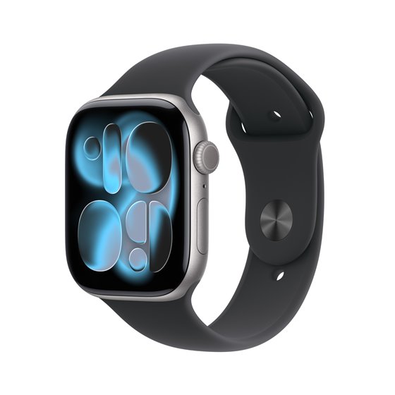 Watch Series 11 OLED 46 mm Digital 416 x 496 Pixeles Pantalla táctil Gris Wifi GPS (satélite)