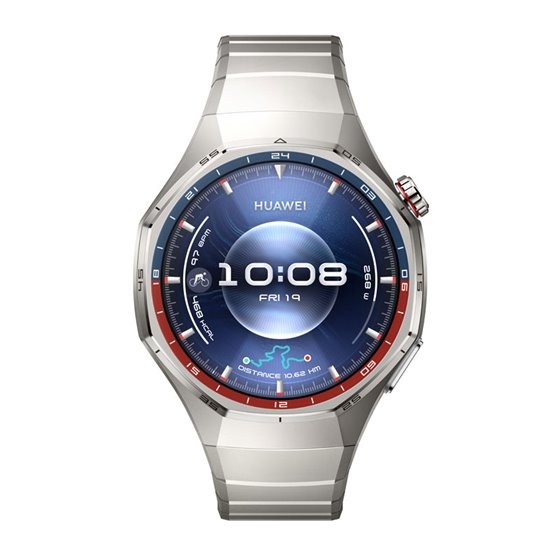 WATCH GT6 PRO 3,73 cm (1.47") AMOLED 46 mm Digital 466 x 466 Pixeles Pantalla táctil Titanio GPS (satélite)