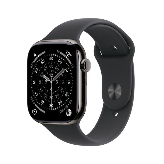 Watch Series 11 OLED 42 mm Digital 374 x 446 Pixeles Pantalla táctil 5G Titanio Wifi GPS (satélite)