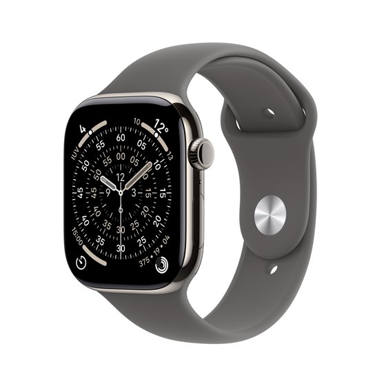 Watch Series 11 OLED 42 mm Digital 374 x 446 Pixeles Pantalla táctil 5G Titanio Wifi GPS (satélite)
