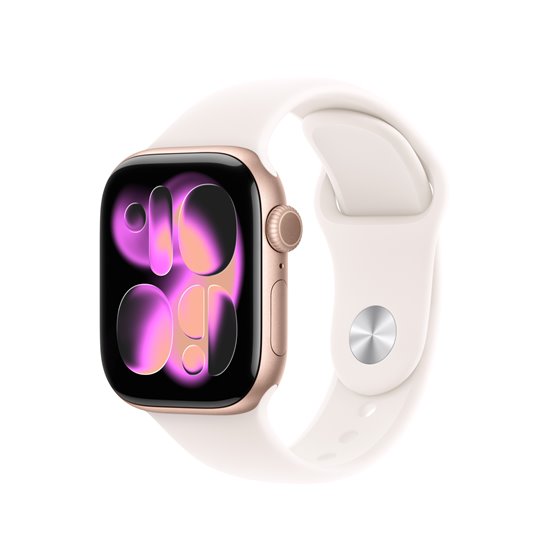 Watch Series 11 OLED 42 mm Digital 374 x 446 Pixeles Pantalla táctil Oro rosa Wifi GPS (satélite)