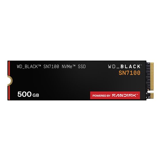 Black WD_BLACK SN7100 NVMe 500 GB M.2 PCI Express 4.0