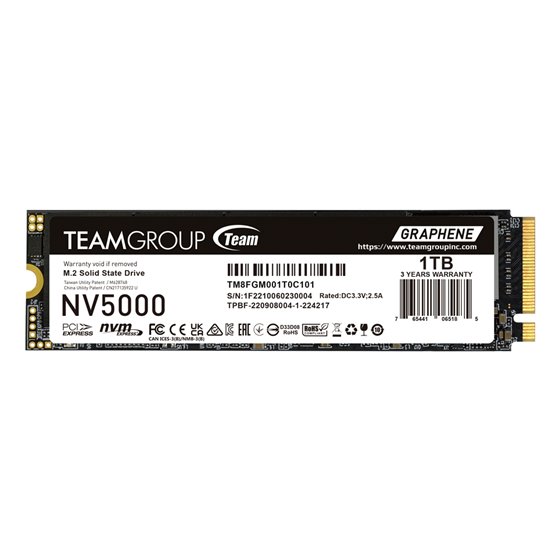 NV5000 1 TB M.2 PCI Express 4.0 NVMe 3D NAND
