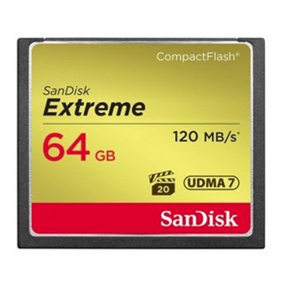 CF Extreme 64GB CompactFlash