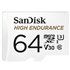 High Endurance 64 GB MicroSDXC UHS-I Clase 10