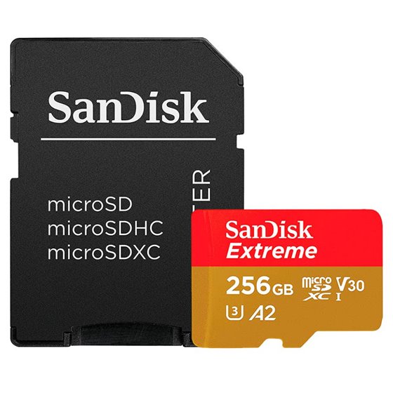 Extreme PLUS 256 GB MicroSDXC Clase 10