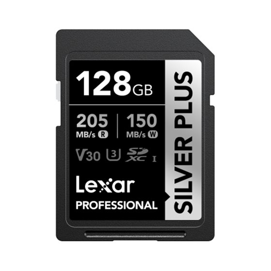 Professional SILVER PLUS 128 GB SDXC UHS-I
