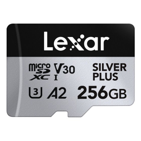Professional SILVER PLUS 256 GB MicroSDXC UHS-I