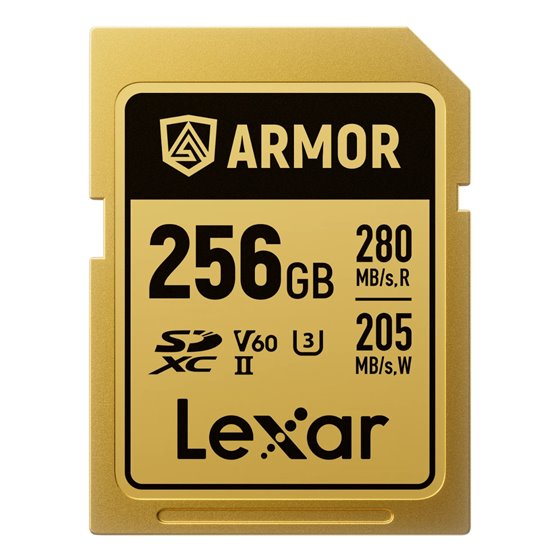 ARMOR GOLD 256 GB SDXC UHS-II