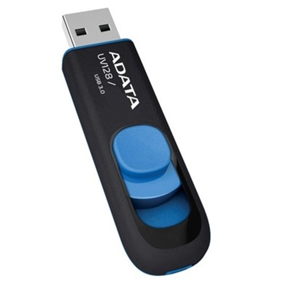 64GB DashDrive UV128 unidad flash USB USB tipo A 3.2 Gen 1 (3.1 Gen 1) Negro, Azul