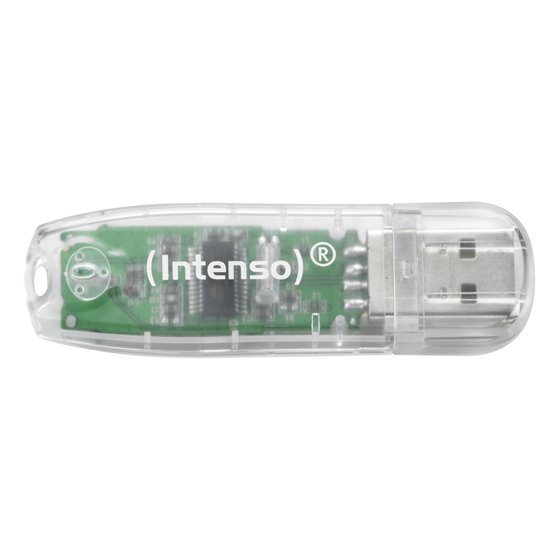 Rainbow Line unidad flash USB 32 GB USB tipo A 2.0 Transparente
