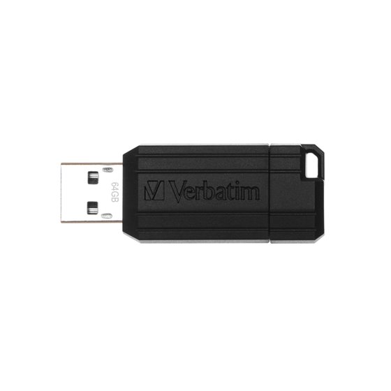 PinStripe - Unidad USB de 64 GB - Negro