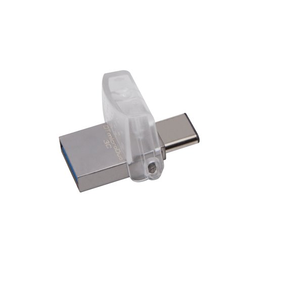 DataTraveler microDuo 3C 64GB unidad flash USB USB Type-A / USB Type-C 3.2 Gen 1 (3.1 Gen 1) Negro