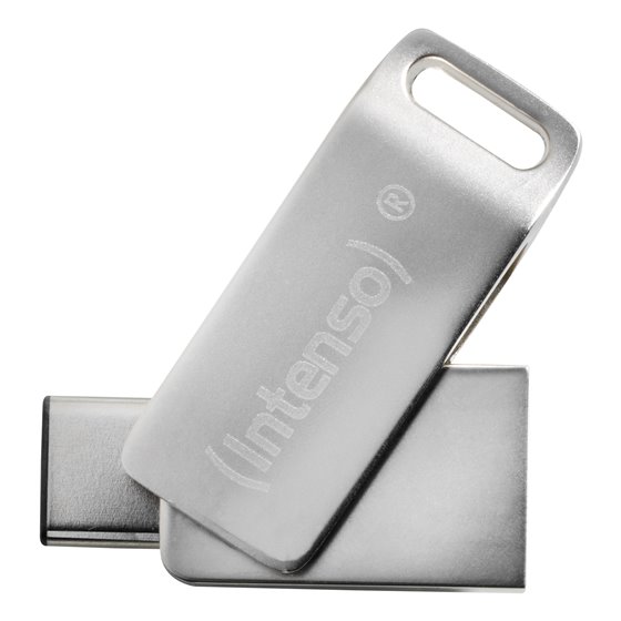 cMobile Line unidad flash USB 64 GB USB Type-A / USB Type-C 3.2 Gen 1 (3.1 Gen 1) Plata