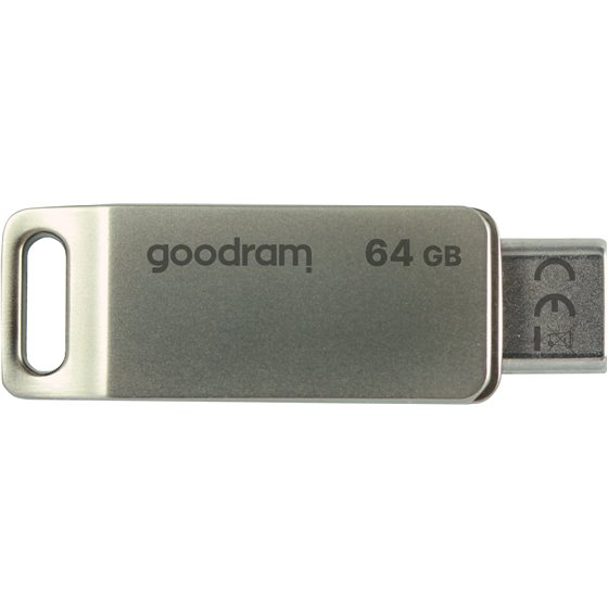 ODA3 unidad flash USB 64 GB USB Type-A / USB Type-C 3.2 Gen 1 (3.1 Gen 1) Plata