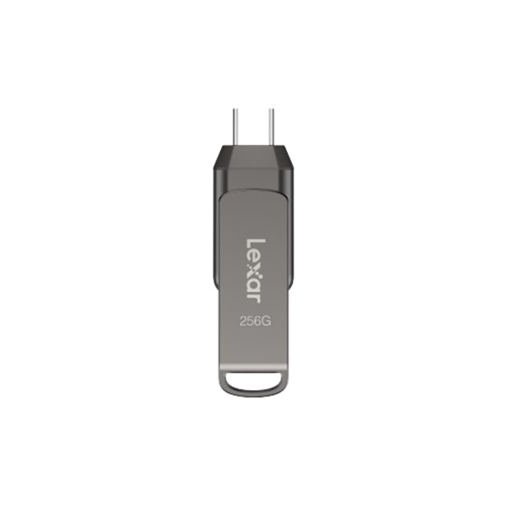 JumpDrive LJDD400256G-BNQNG unidad flash USB 256 GB USB Tipo C 3.2 Gen 1 (3.1 Gen 1) Gris