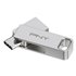 DUO LINK unidad flash USB 64 GB USB Type-A / USB Type-C 3.2 Gen 1 (3.1 Gen 1) Acero inoxidable