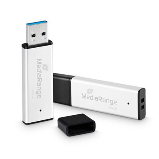 MR1903 unidad flash USB 256 GB USB tipo A 3.2 Gen 1 (3.1 Gen 1) Negro, Plata