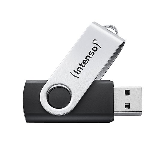 Memoria USB Office Line, 64 GB, USB-A, 3.2 Gen 1x1, negro-plata