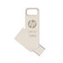 HP x206C unidad flash USB 128 GB USB Type-A / USB Type-C 3.2 Gen 1 (3.1 Gen 1) Plata