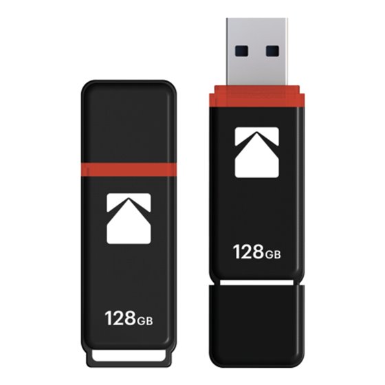 Classic K102 unidad flash USB 128 GB USB tipo A 2.0 Negro, Rojo