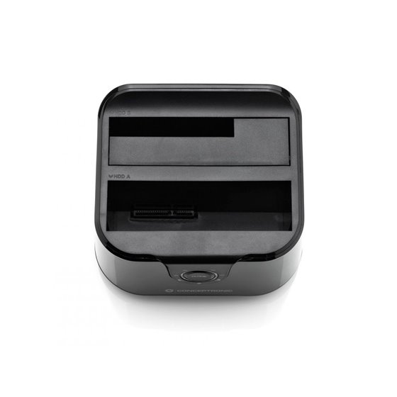 DONN12B base de conexión para disco duro USB 3.2 Gen 1 (3.1 Gen 1) Type-B Negro