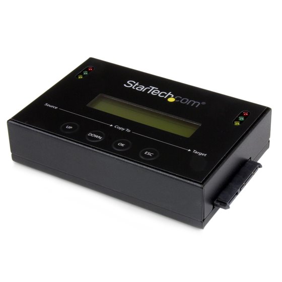 Duplicador Clonador Autónomo de Discos Duros o SSD SATA 1:1 con Gestor de Imágenes de Disco - para Copias de Seguridad y Restaur