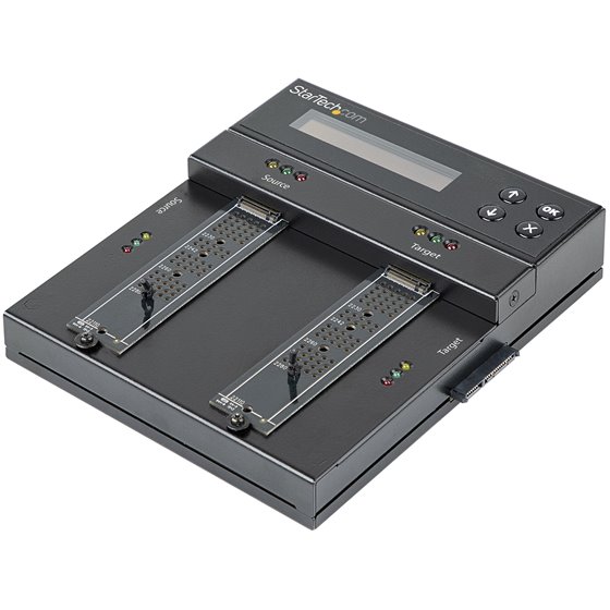 Clonador y Borrador Autónomo de Unidades de Almacenamiento SATA M.2 - NVMe M.2 - Duplicador Copiador Externo Offline de Unidades