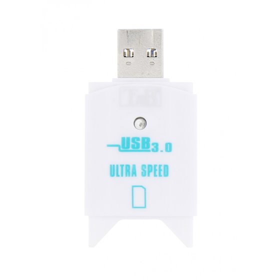 READERSD3 lector de tarjeta USB 3.2 Gen 1 (3.1 Gen 1) Interno Blanco