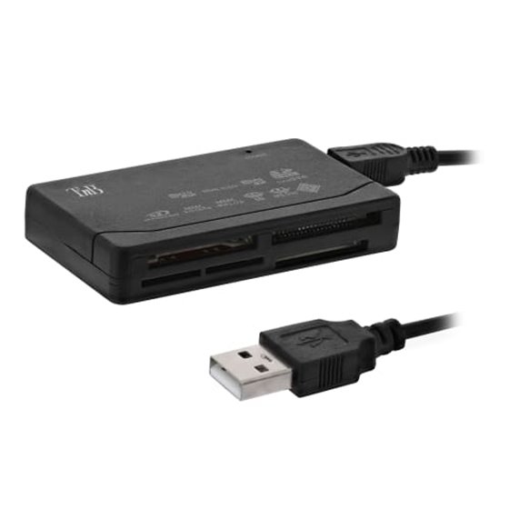 READERSD3 lector de tarjeta USB 2.0 Interno Negro