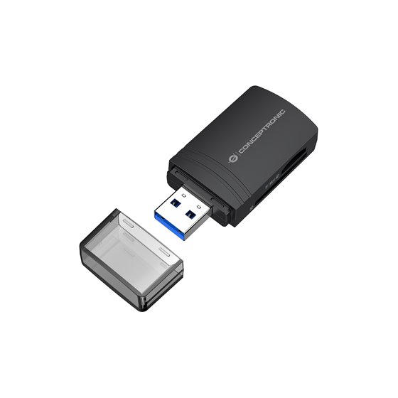 BIAN06B lector de tarjeta USB 3.2 Gen 1 (3.1 Gen 1) Type-A Negro
