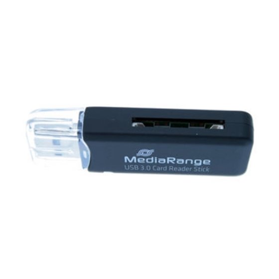 MRCS507 lector de tarjeta USB 3.2 Gen 1 (3.1 Gen 1) Interno Negro