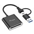 245461 lector de tarjeta USB 3.2 Gen 2 (3.1 Gen 2) Type-C Negro