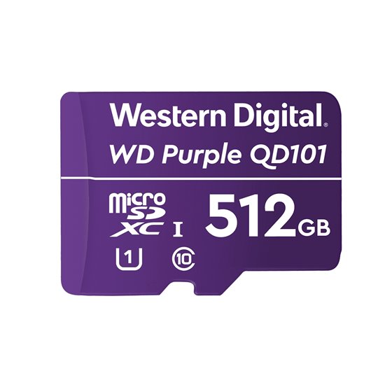 WD Purple SC QD101 512 GB MicroSDXC Clase 10