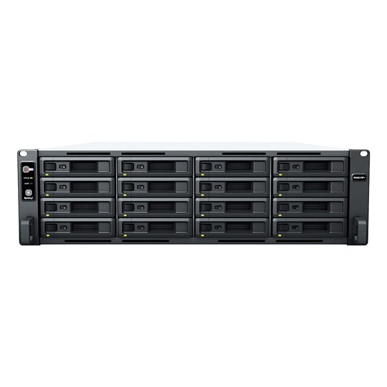RackStation RS2821RP+ servidor de almacenamiento NAS Bastidor (3U) Ryzen Embedded V1500B 4 GB DDR4 0 TB DiskStation Manager Negr