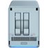 QMiroPlus-201W NAS Escritorio Intel® Celeron® J4125 4 GB DDR4 0 TB QNAP Turbo System Azul