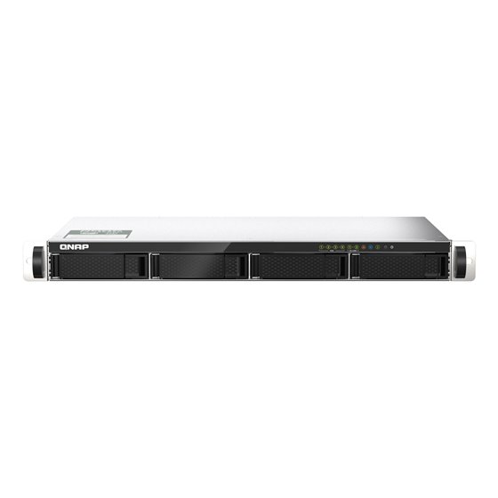 TS-435XEU NAS Bastidor (1U) Marvell CN9131 4 GB DDR4 0 TB QNAP QTS Negro, Gris
