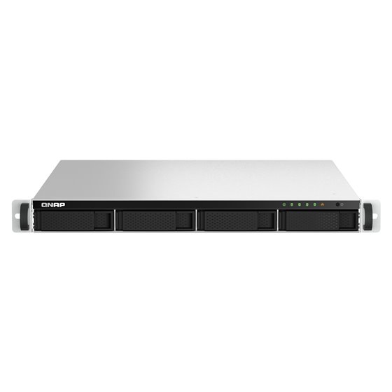 TS-464U-RP NAS Bastidor (1U) Intel® Celeron® N5095 8 GB DDR4 0 TB QNAP Turbo System Aluminio, Negro