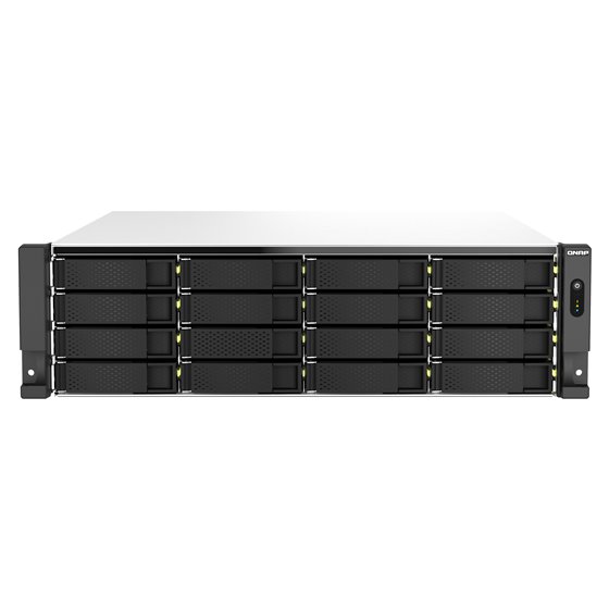 TS-H2287XU-RP NAS Bastidor (3U) Intel Xeon E E-2378 64 GB DDR4 0 TB QuTS hero Negro, Blanco