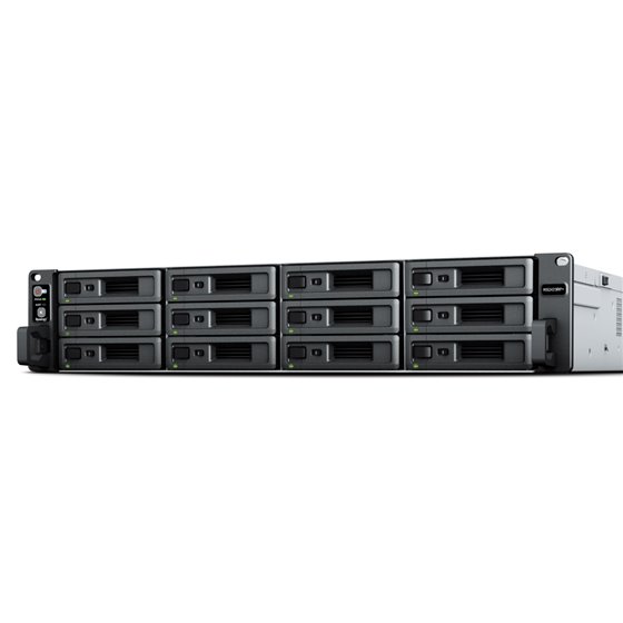 RackStation RS2423+ servidor de almacenamiento NAS Bastidor (2U) Ryzen Embedded V1780B 8 GB DDR4 0 TB DiskStation Manager Negro,