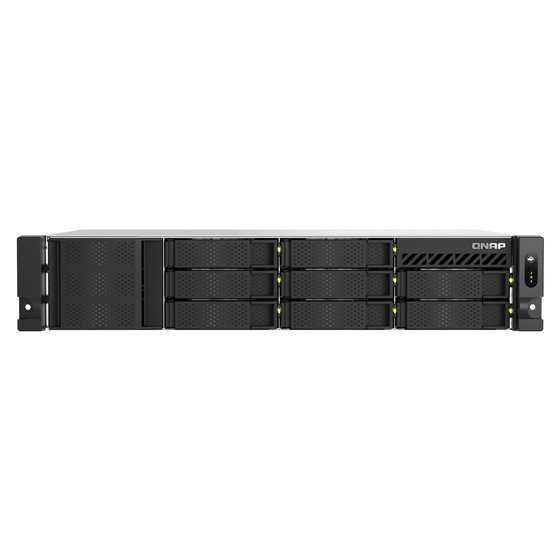 TS-855EU-8G servidor de almacenamiento NAS Bastidor (2U) Intel Atom® C5125 8 GB DDR4 0 TB QuTS hero Negro