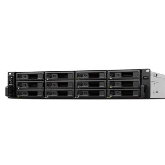 SA SA3610 servidor de almacenamiento NAS Bastidor (2U) Intel® Xeon® D-1567 16 GB DDR4 0 TB DiskStation Manager Negro, Gris