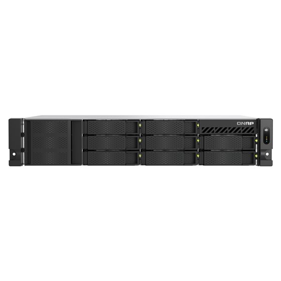 TS-855EU-RP NAS Bastidor (2U) Intel Atom® C5125 8 GB DDR4 0 TB QuTS hero Negro