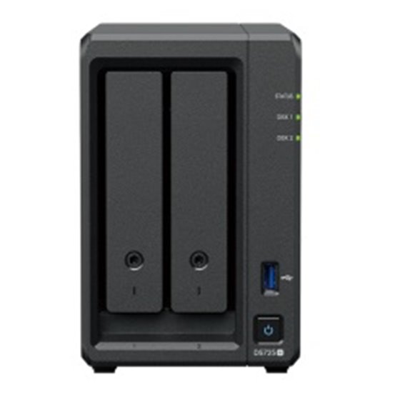DP320 servidor de almacenamiento NAS Escritorio R1600 8 GB 16 TB Negro